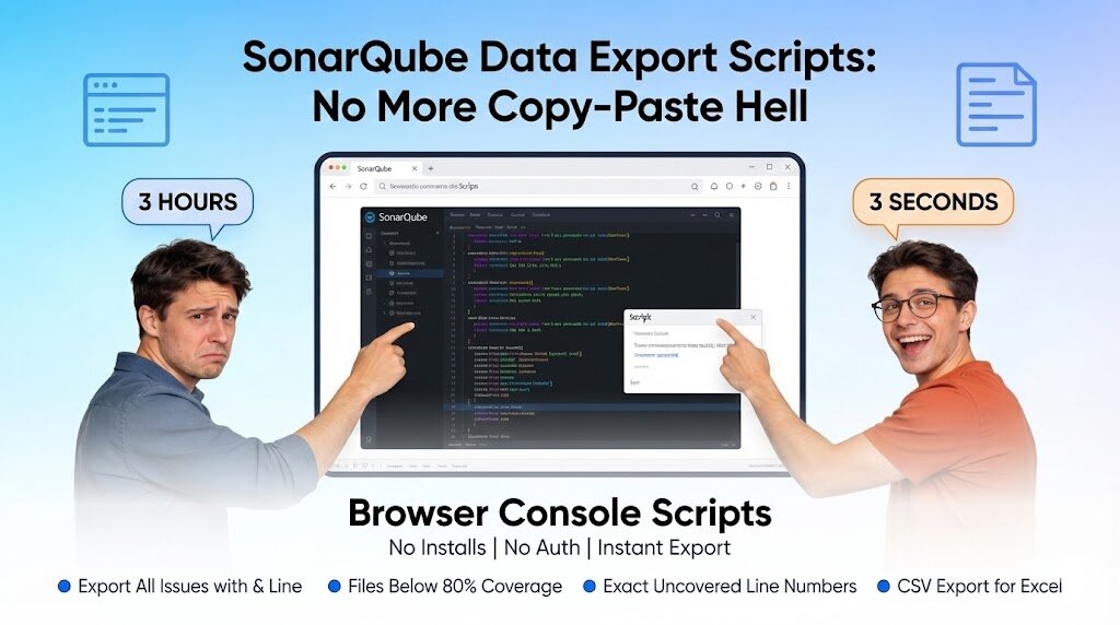 I Built SonarQube Export Scripts So You Don't Have To