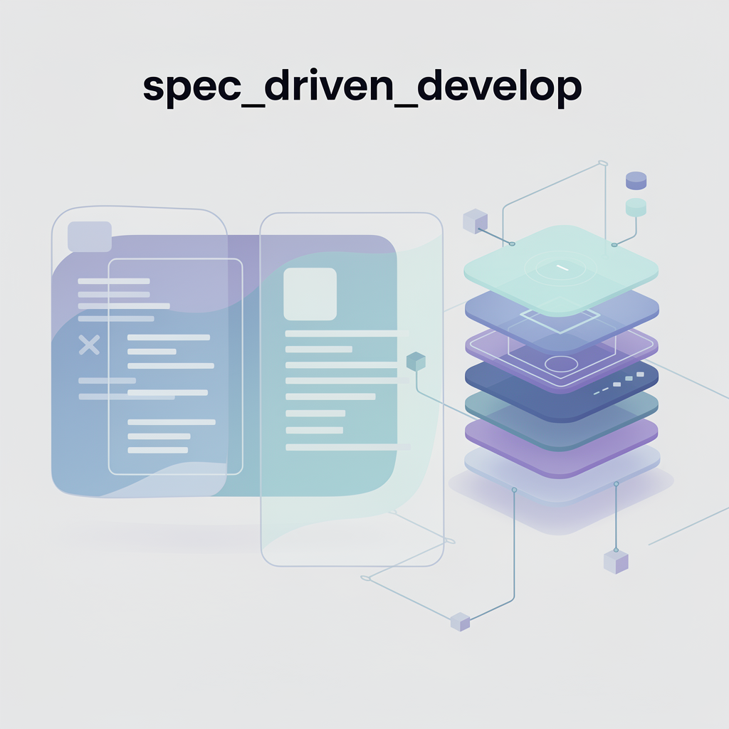 Spec-Driven Develop: Write One Markdown File, Ship AI-Ready Code
