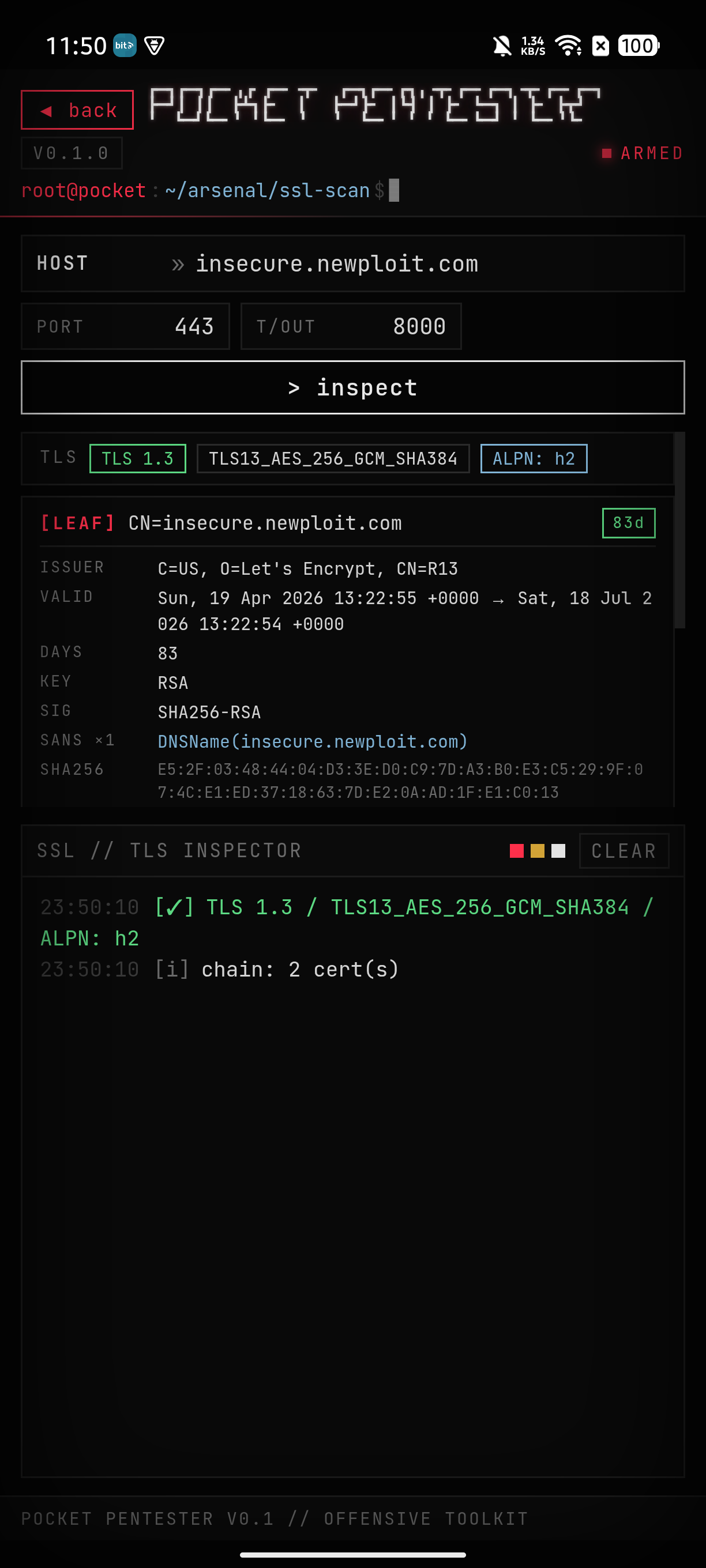 ssl scan