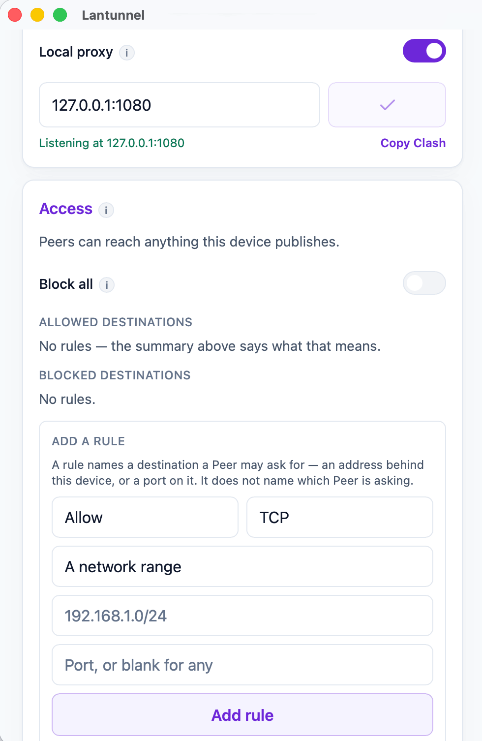 Access
