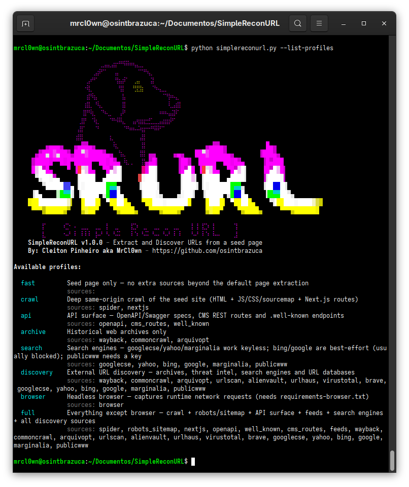 Simple Recon URL
