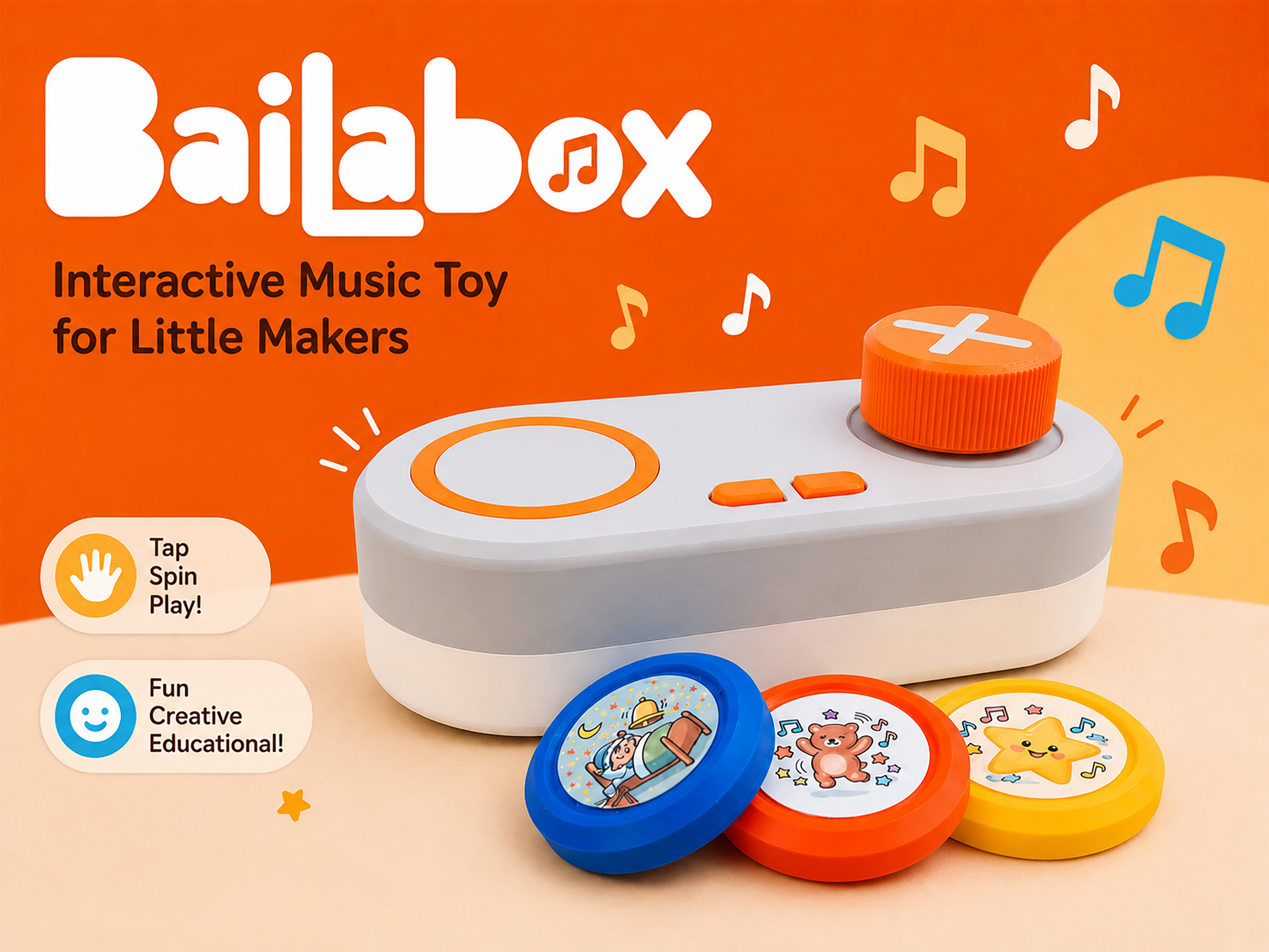 BailaBox interactive music toy