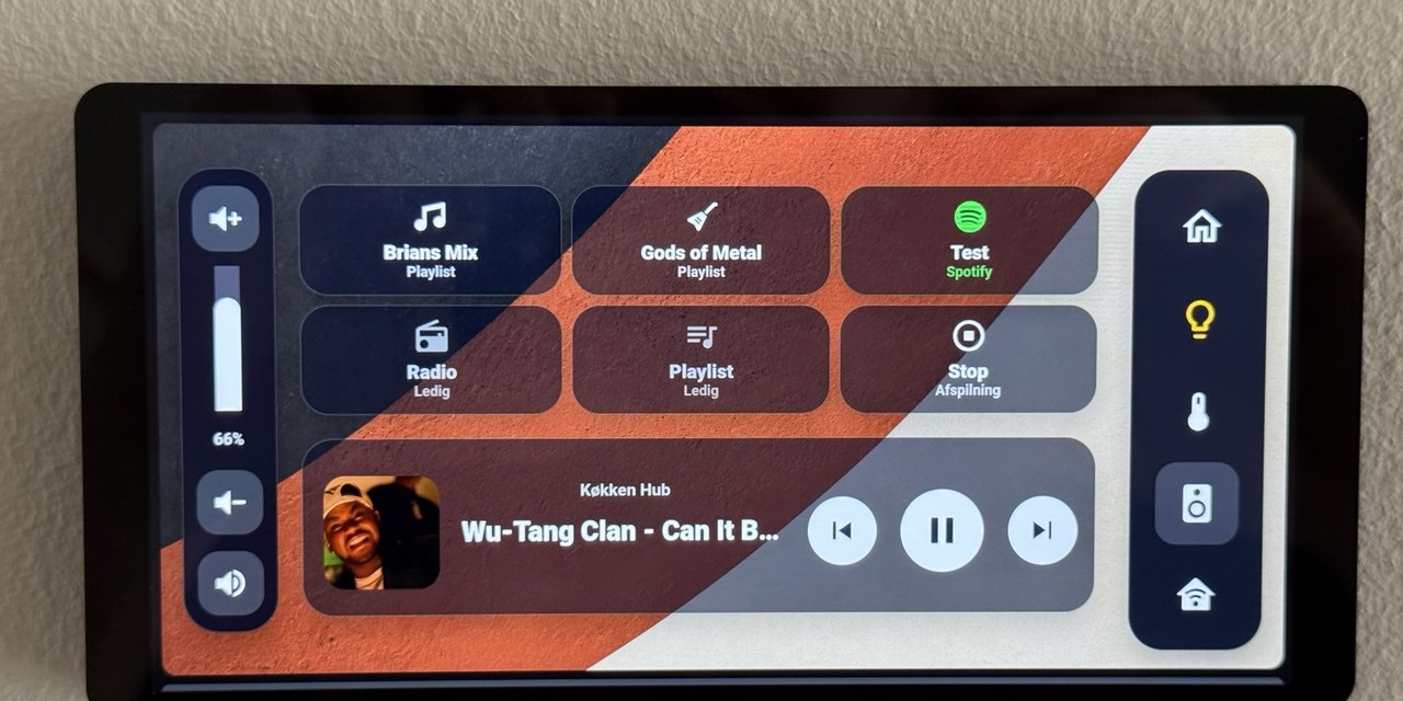 MiniPanel Music view