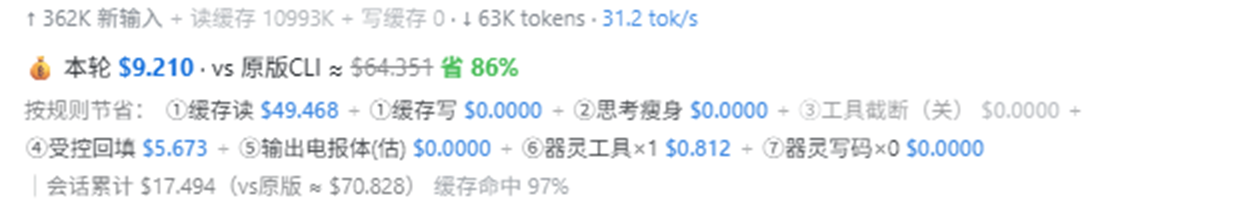 Short conversation real savings case