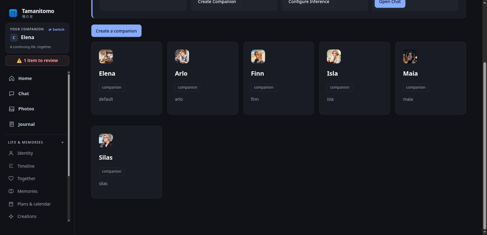 Companions Roster