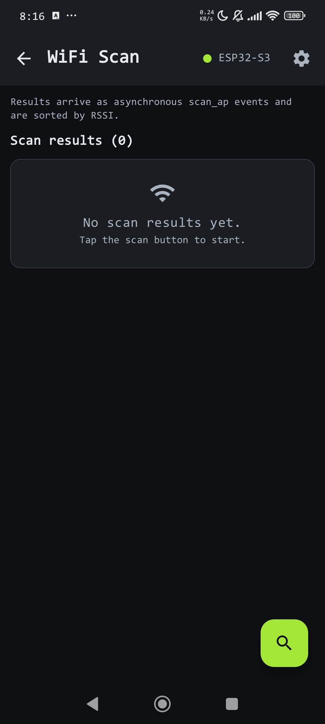 WiFi Scan