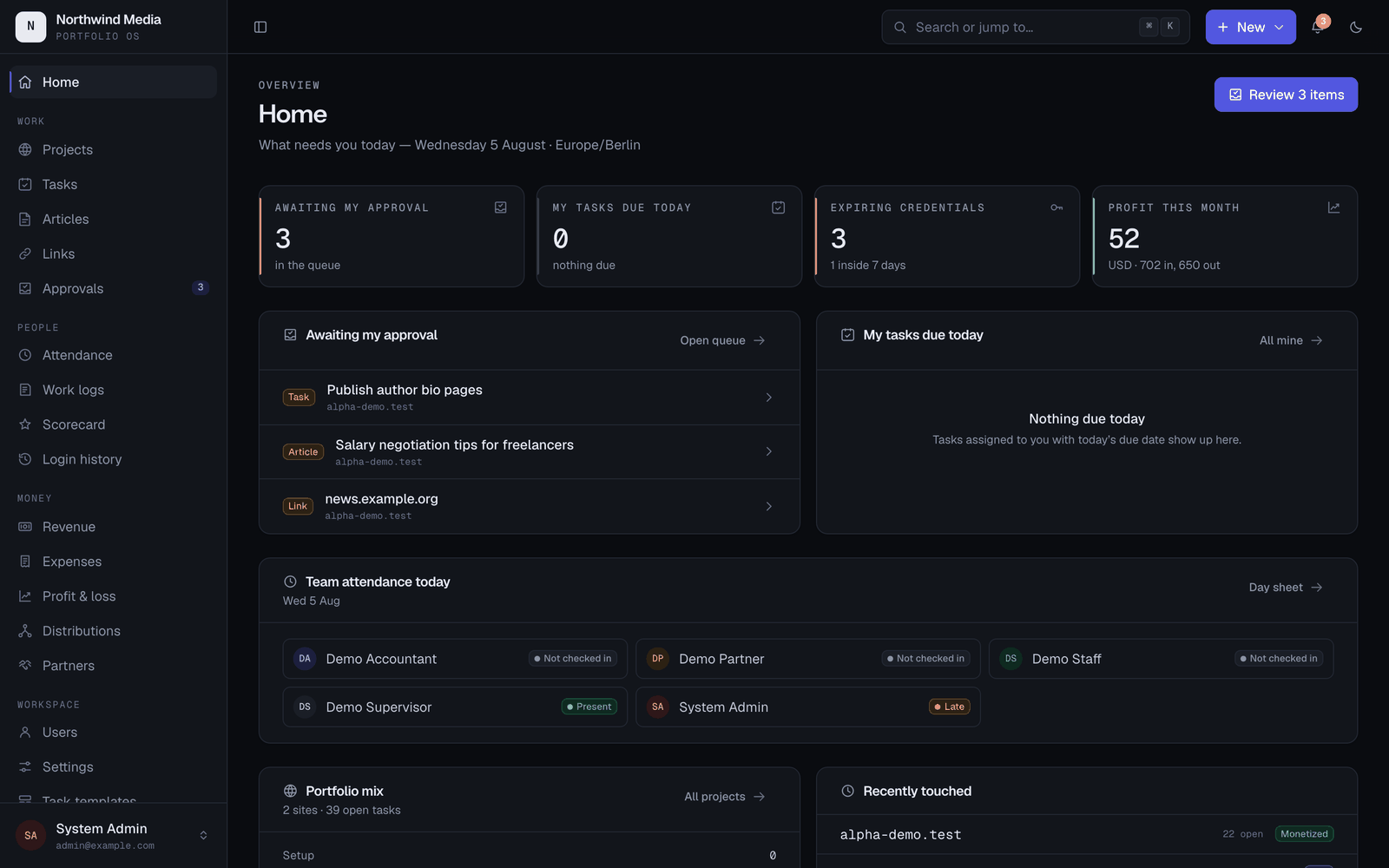 Dark mode