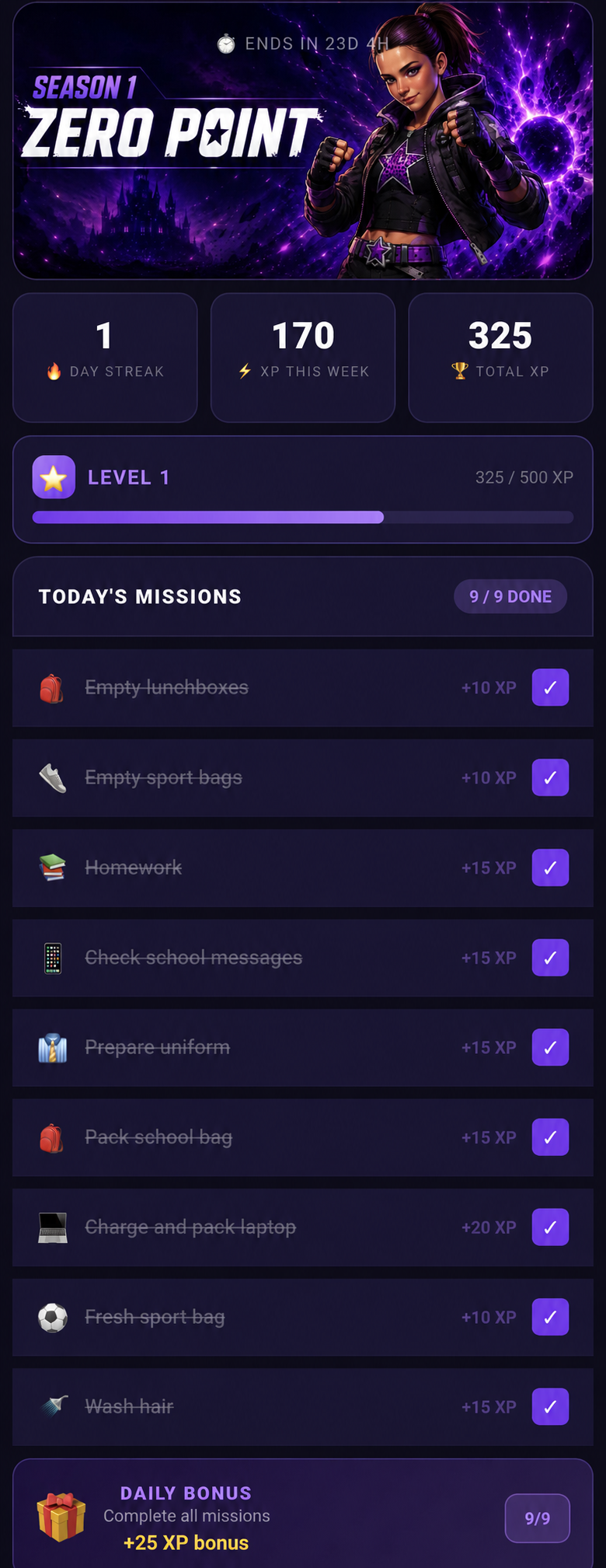 Chore Champion Dashboard