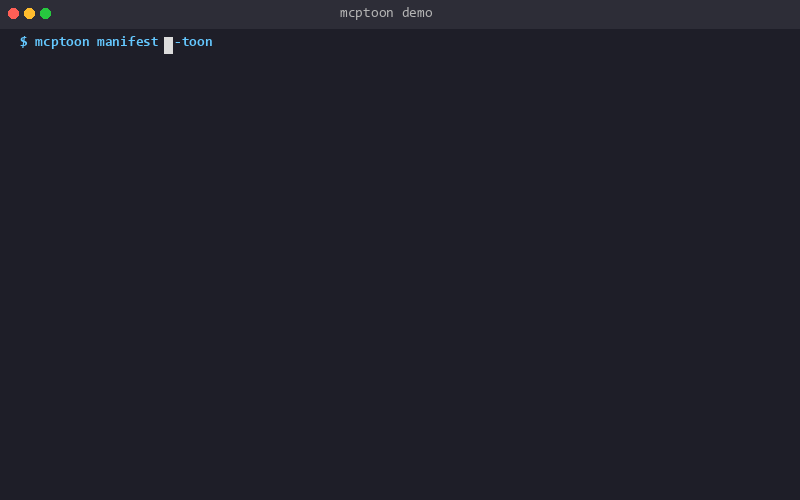 mcptoon demo