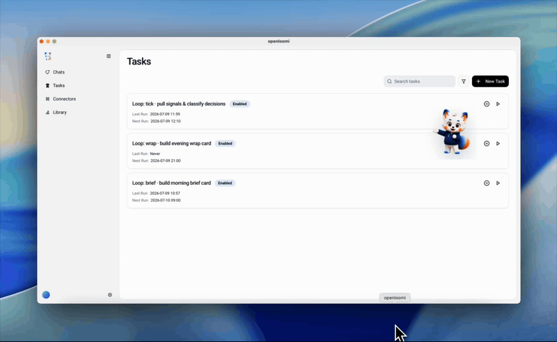 Proactive Tasks