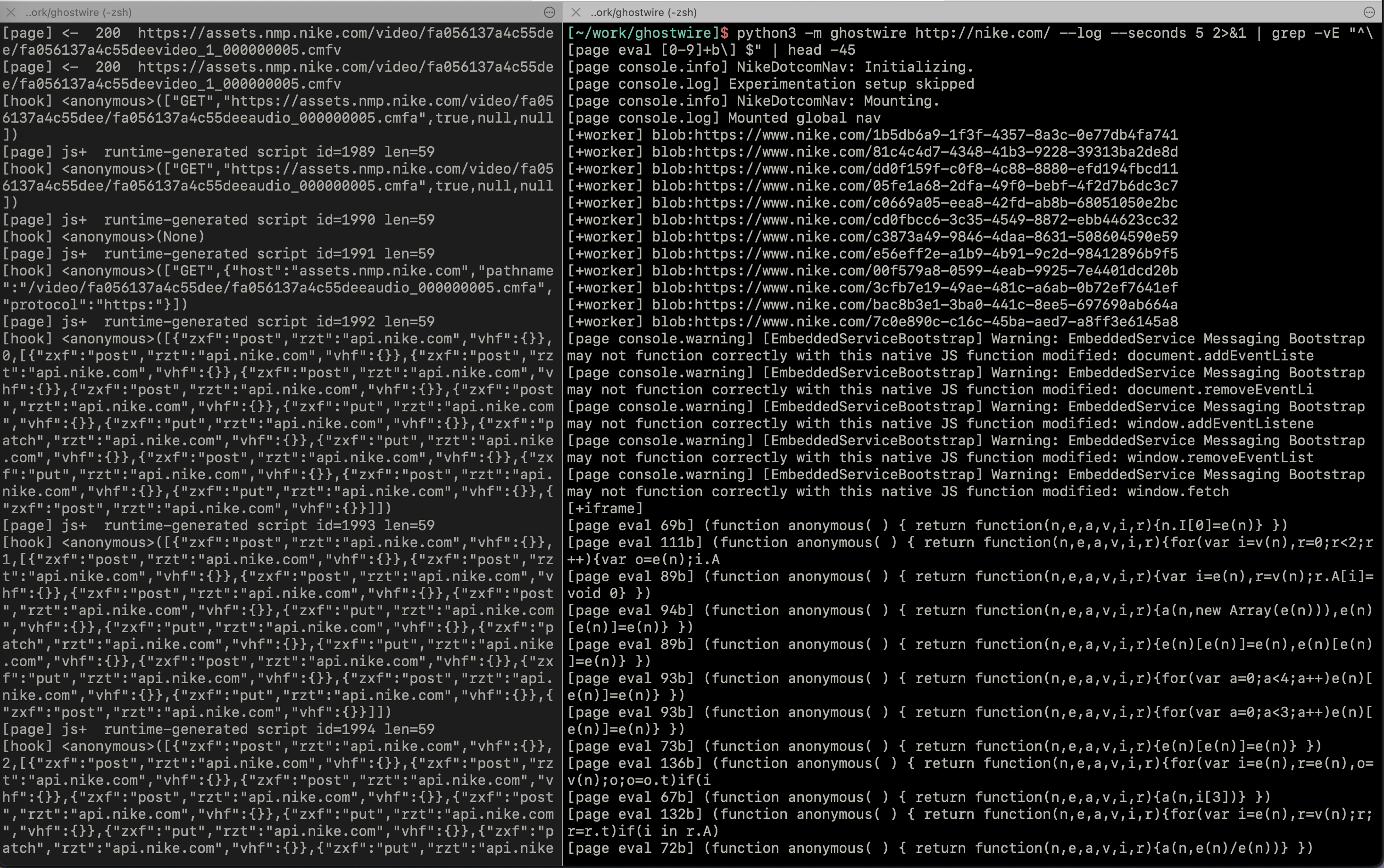 ghostwire CLI