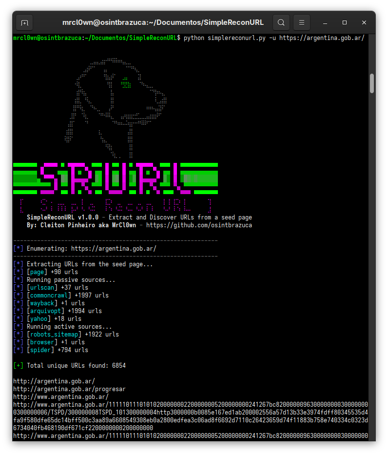 python simplereconurl.py -u https://argentina.gob.ar/