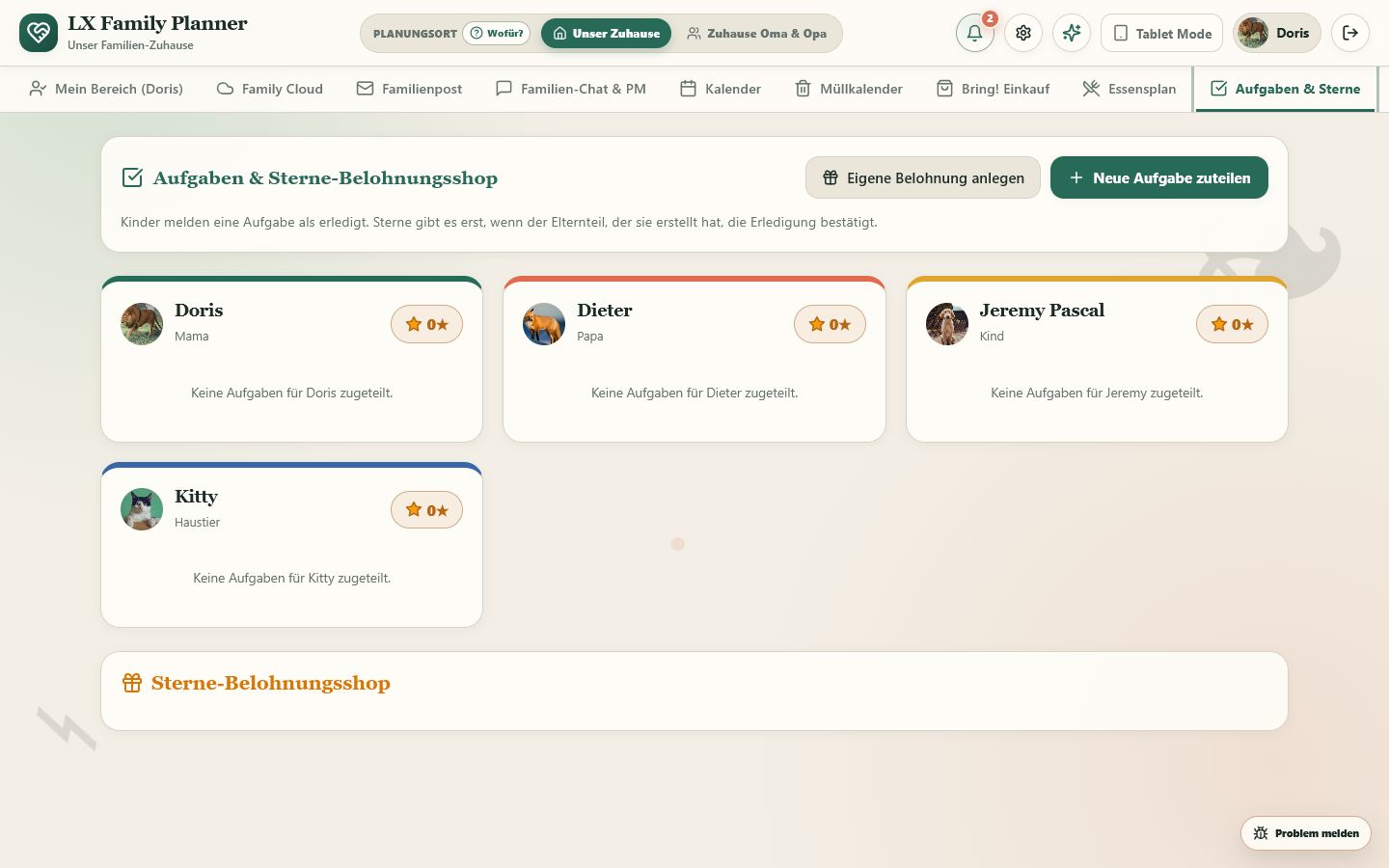 Chore overview