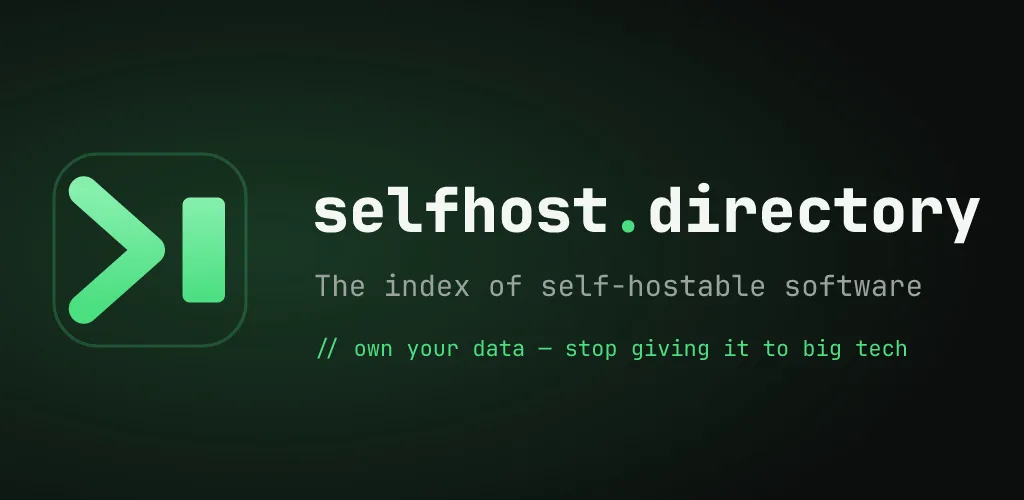 selfhost.directory — the self-hostable projects directory