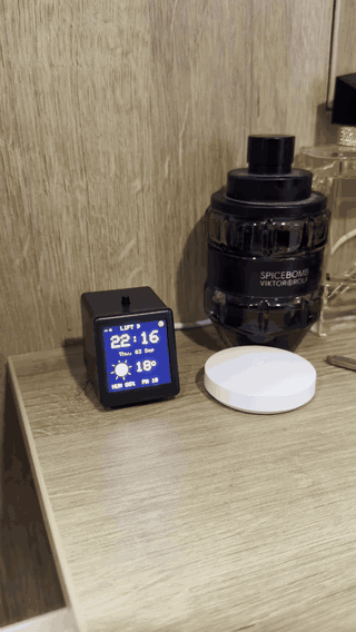 Call14 clock demo: press, calling, floor tracking, arrival