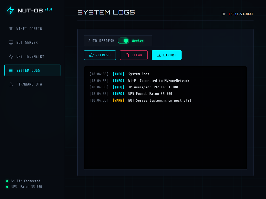 System Logs