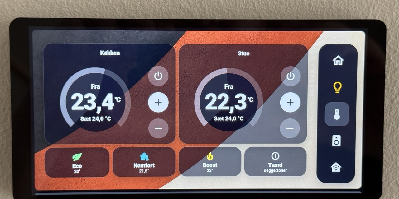 MiniPanel Climate view