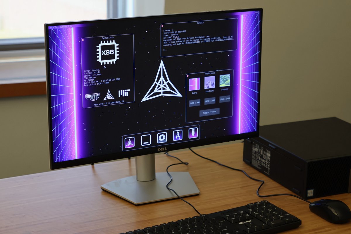 Fractal running on a PC