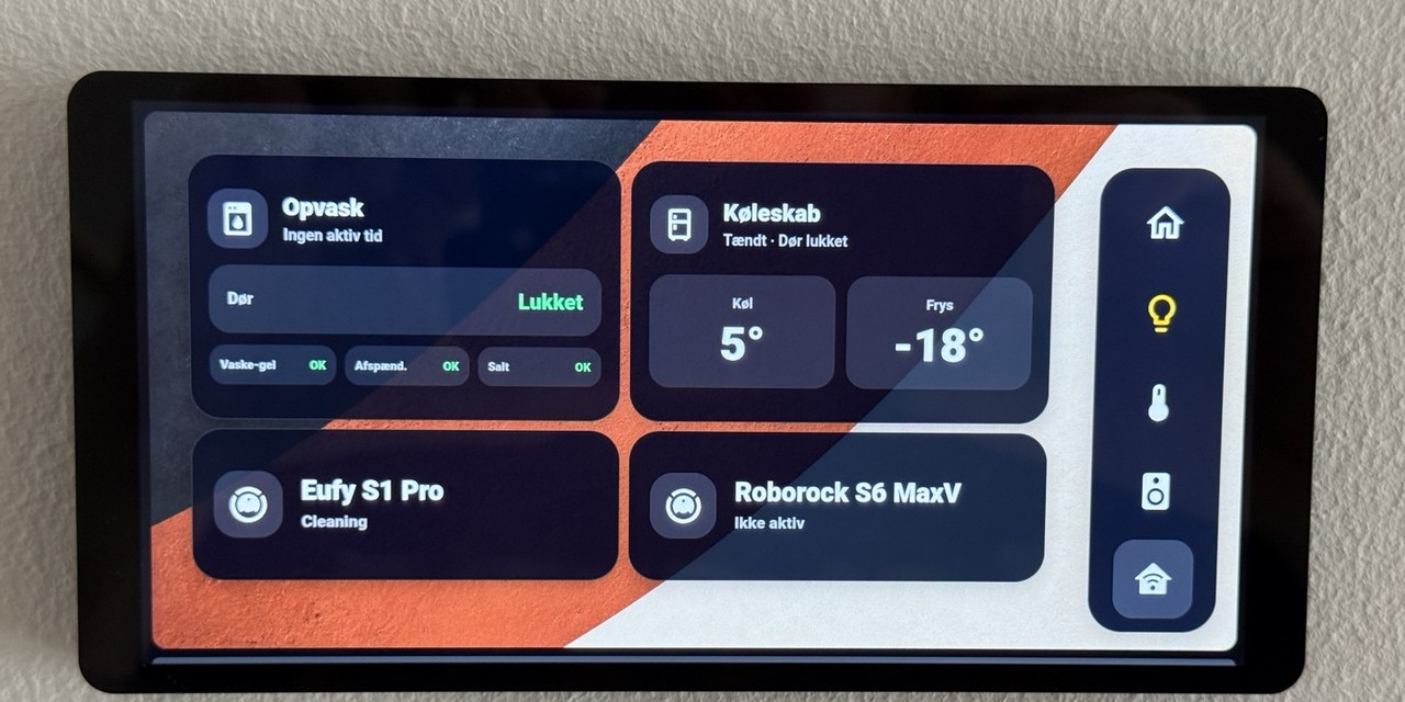 MiniPanel Status view