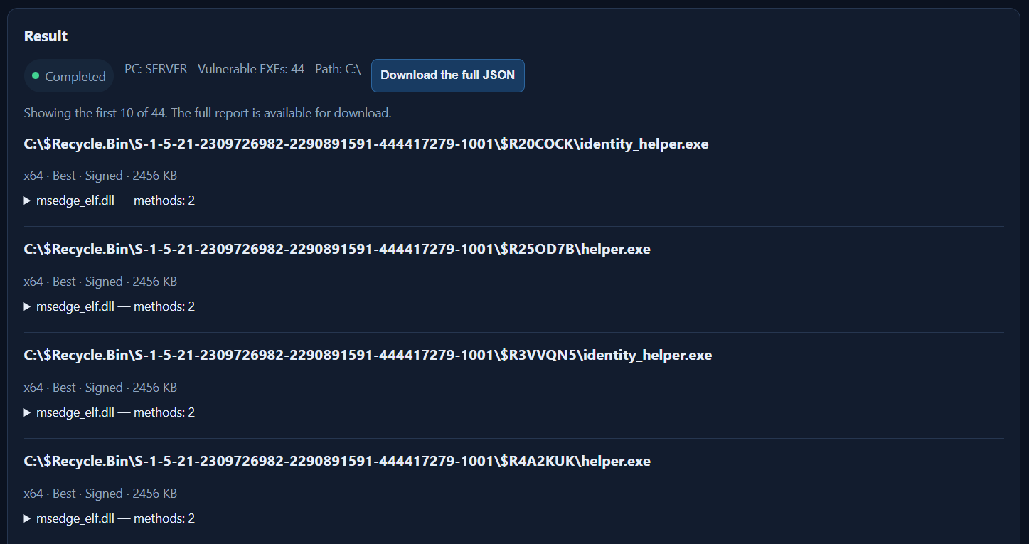 Robber GUI Interface