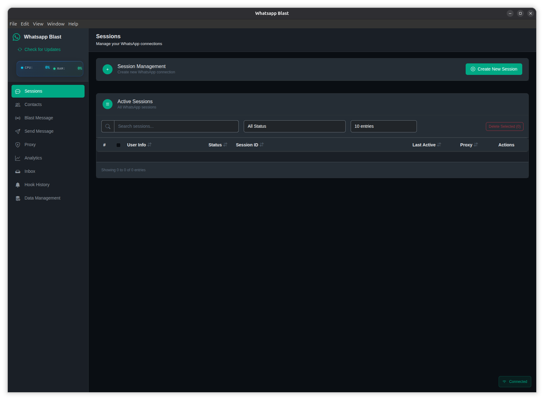 WhatsApp Blast Manager