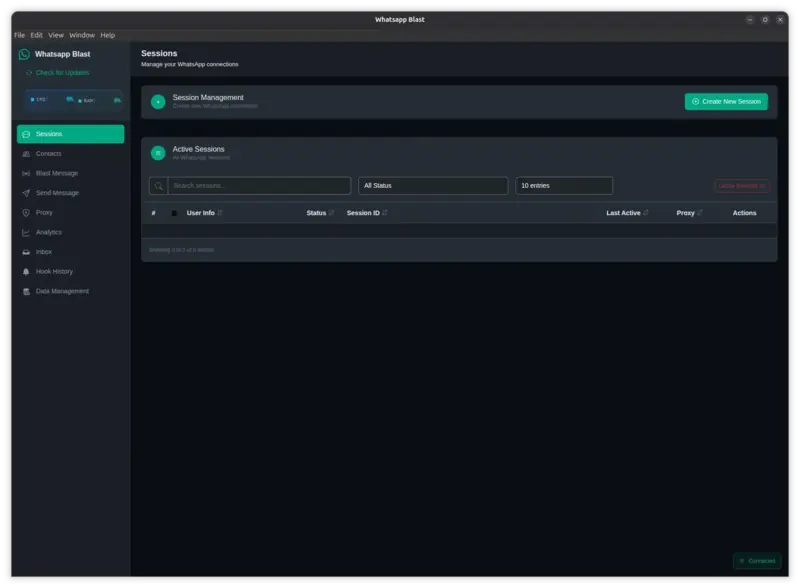 WhatsApp Blast Manager