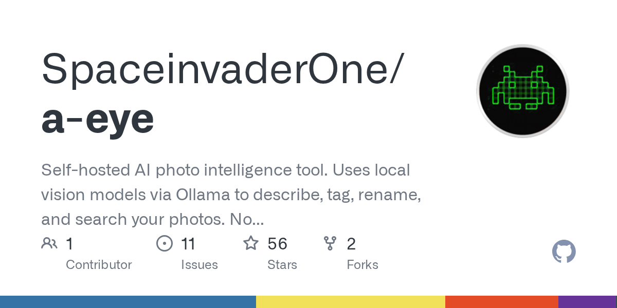a-eye: Self-Hosted AI Photo Search for Your Messy Library