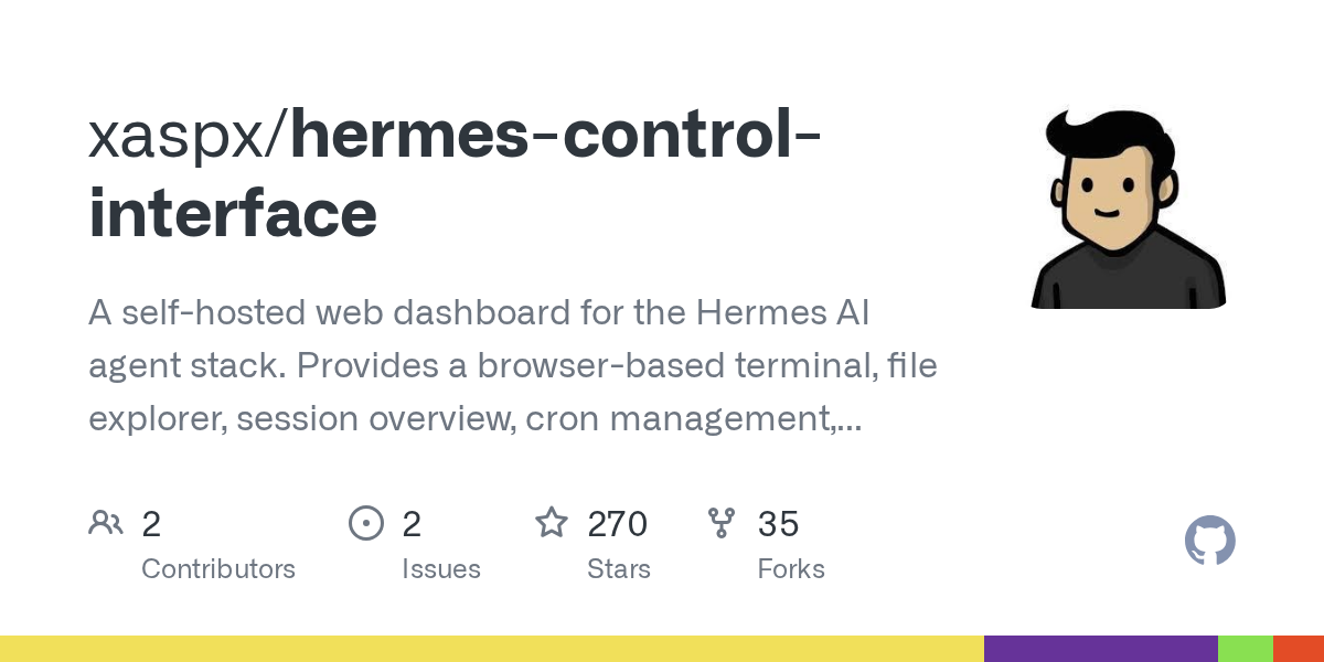 Hermes-Control-Interface: Monitor Your Local AI Agents in Real Time