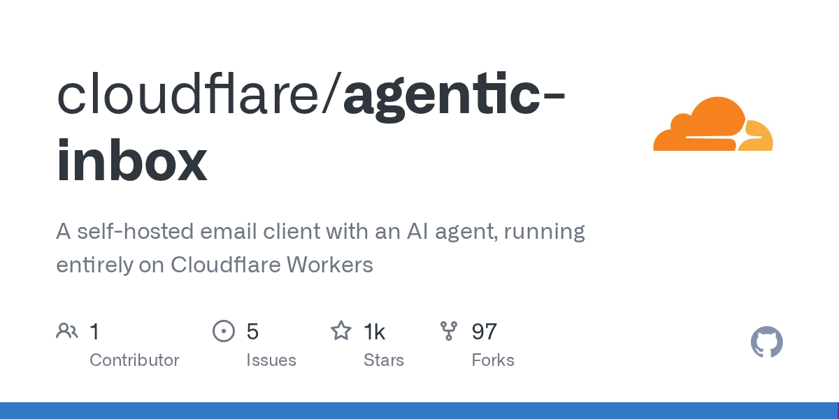 agentic-inbox: Self-Hosted AI Email Client for Overwhelmed Users