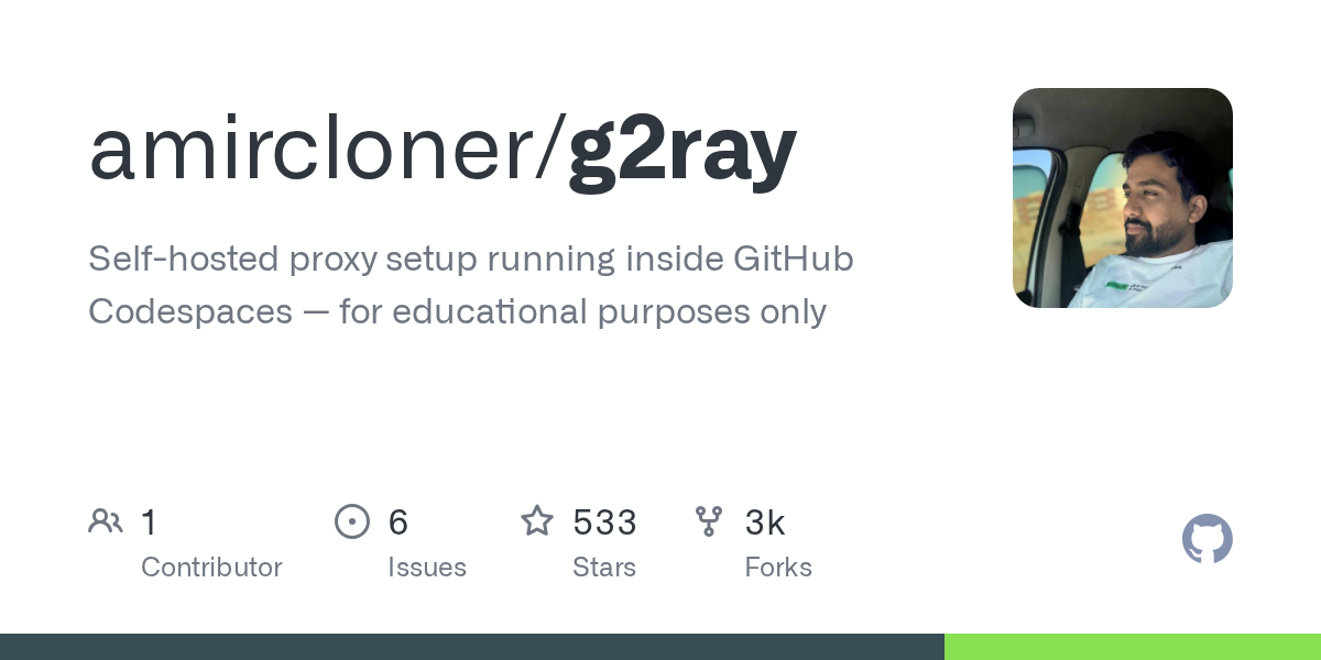 g2ray: lightweight self-hosted alternative for tinkerers