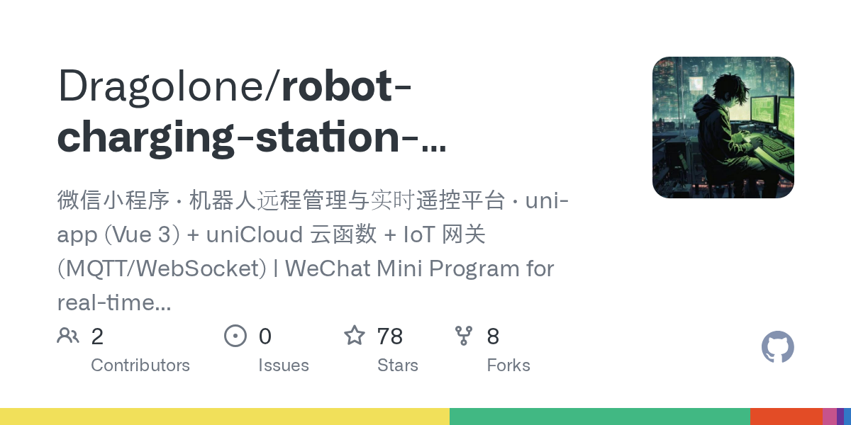 An overview of robot, an open-source project on GitHub