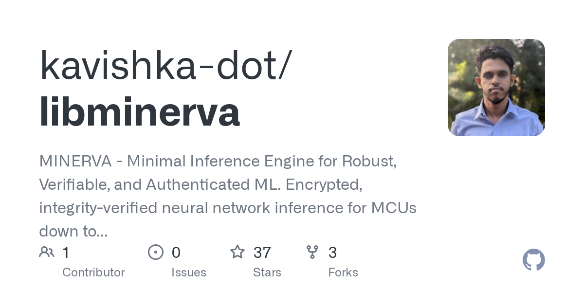 libminerva: self-hosted tool for developers and homelabbers