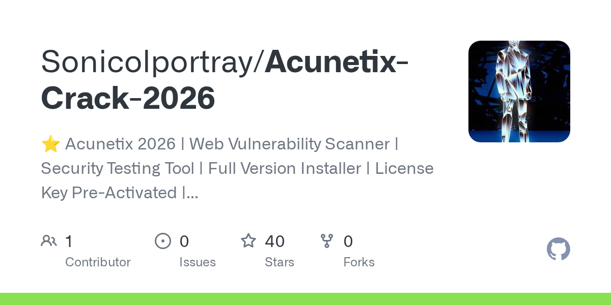 An overview of Acunetix, an open-source project on GitHub
