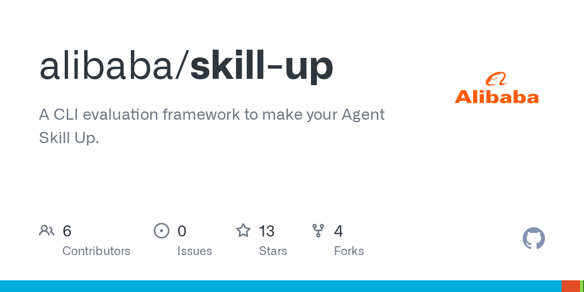 skill-up: command‑line framework that benchmarks LLM agent learning curves and tool expansion