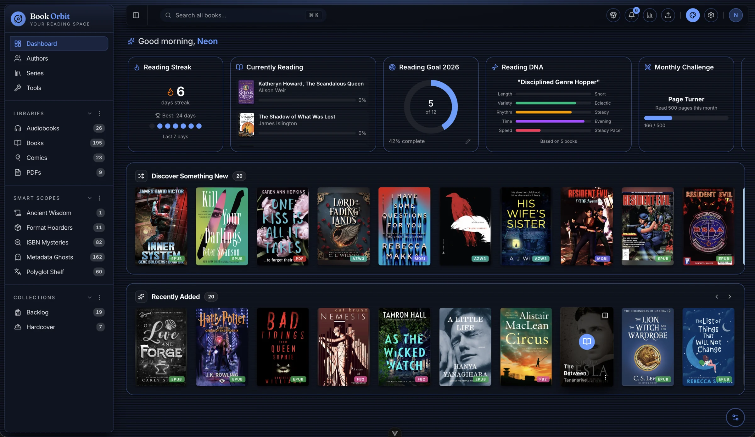 bookorbit: bookOrbit: Your Reading Space