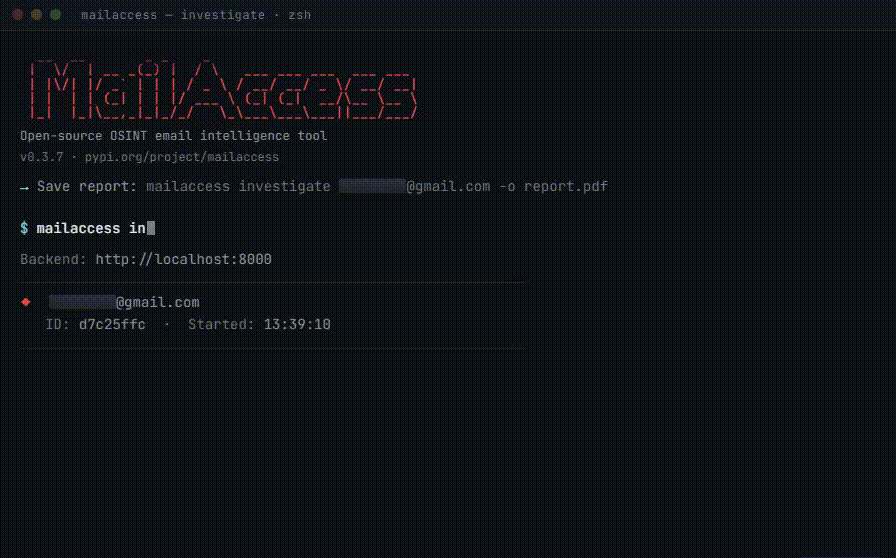 KatrielMoses/MailAccess: self-hostable OSINT platform for investigating email addresses. Fan ou