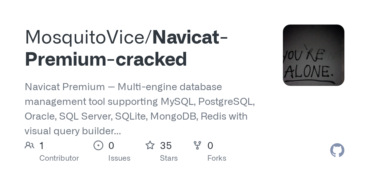 Navicat-Premium-cracked: self-hosted tool for developers and homelabbers
