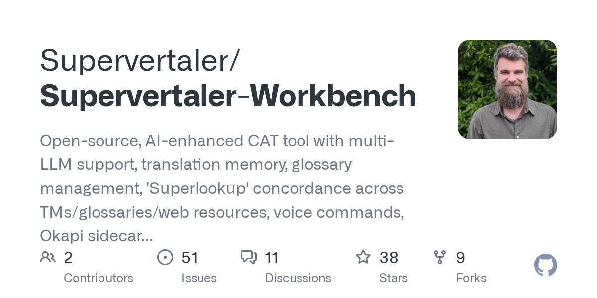 Supervertaler/Supervertaler-Workbench: see the latest release notes for what changed in the mos