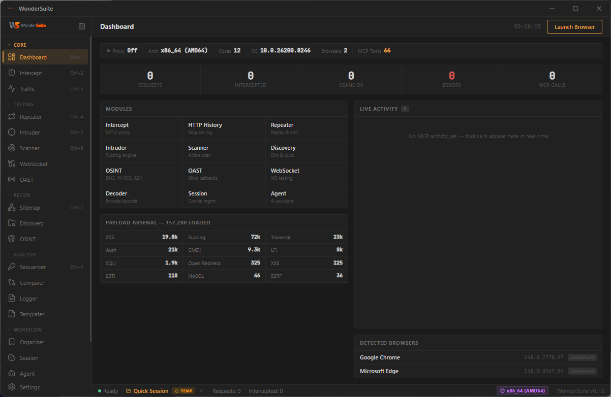 sfr-development/WonderSuite-Ai-Bug-Bounty: an open-source tool on GitHub for self-hosters