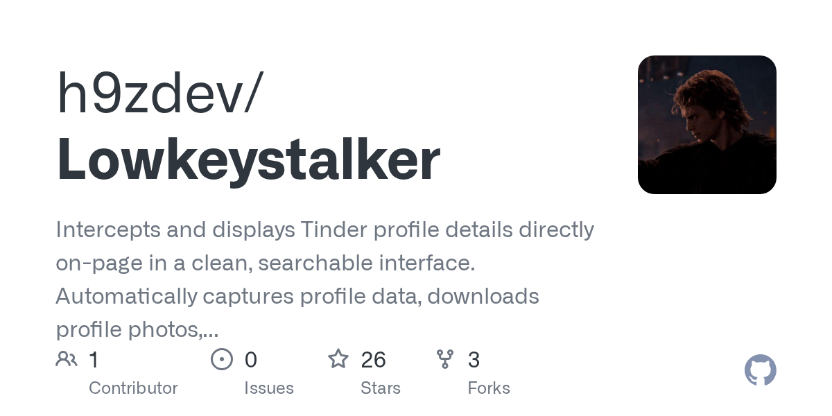 h9zdev/Lowkeystalker: open-source utility for developers and tinkerers