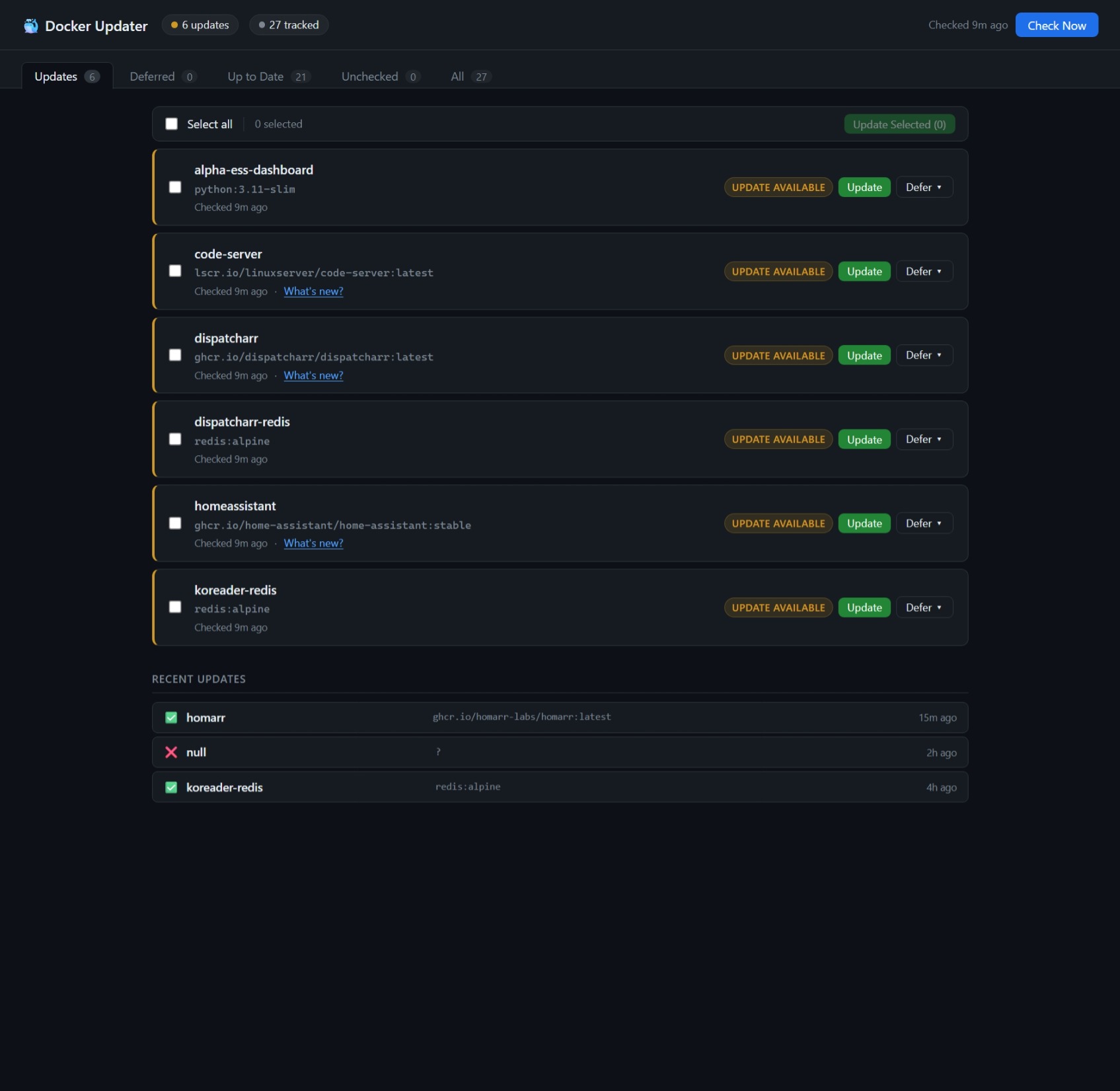 liquidguru/docker-updater: a lightweight self-hosted web UI for managing Docker container updates — a manua