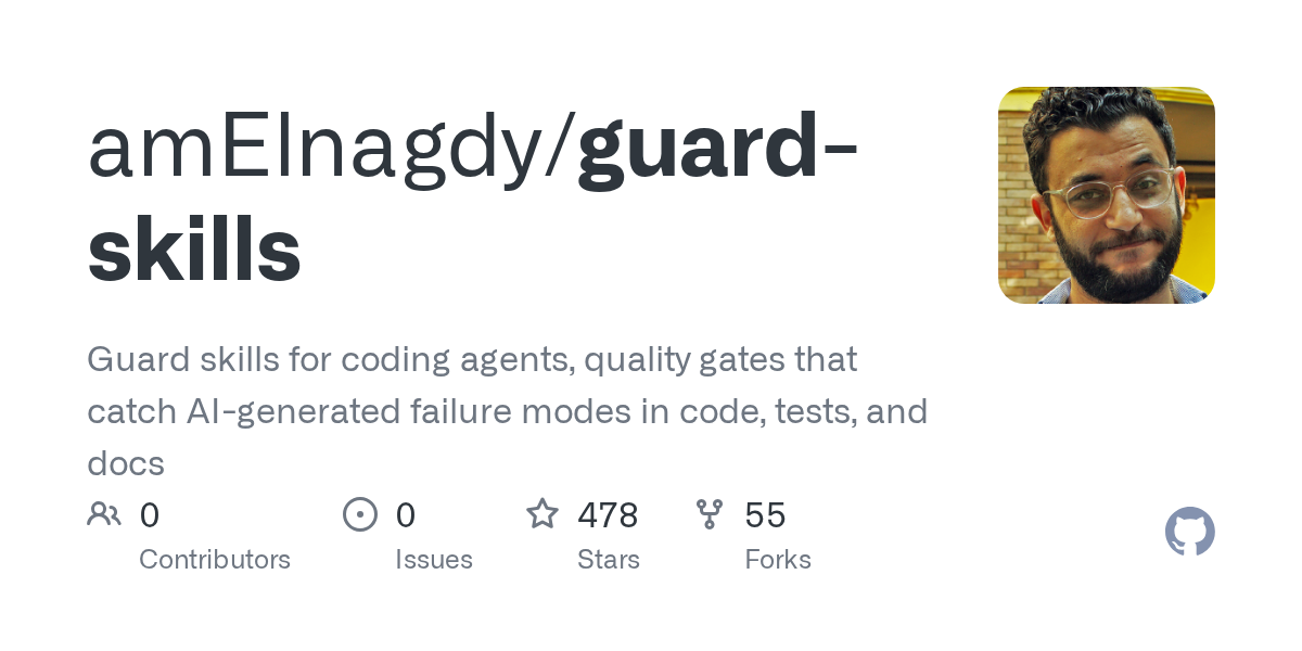 amElnagdy/guard-skills: open-source project for self-hosters