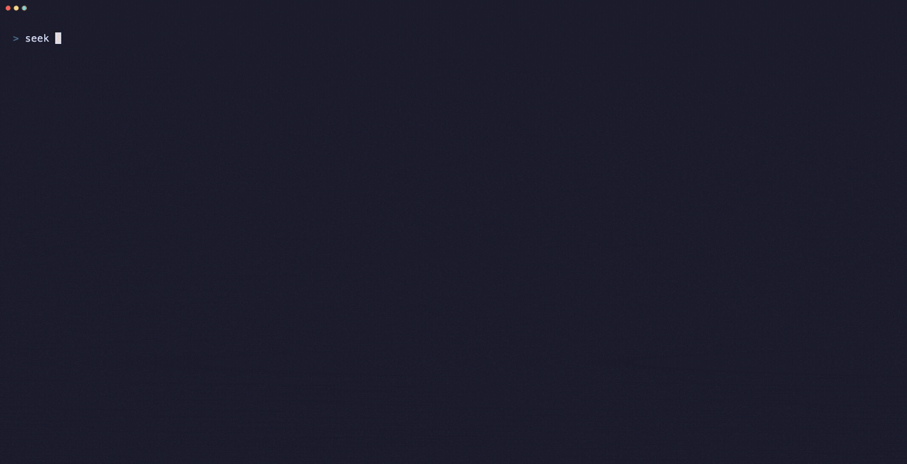 whyiyhw/seek: self-hosted tool for developers and homelabbers