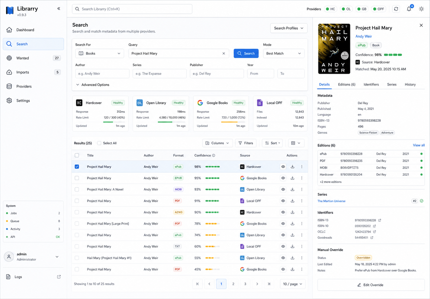 bandoracer/librarry: self-hosted book manager for ebooks and audiobooks