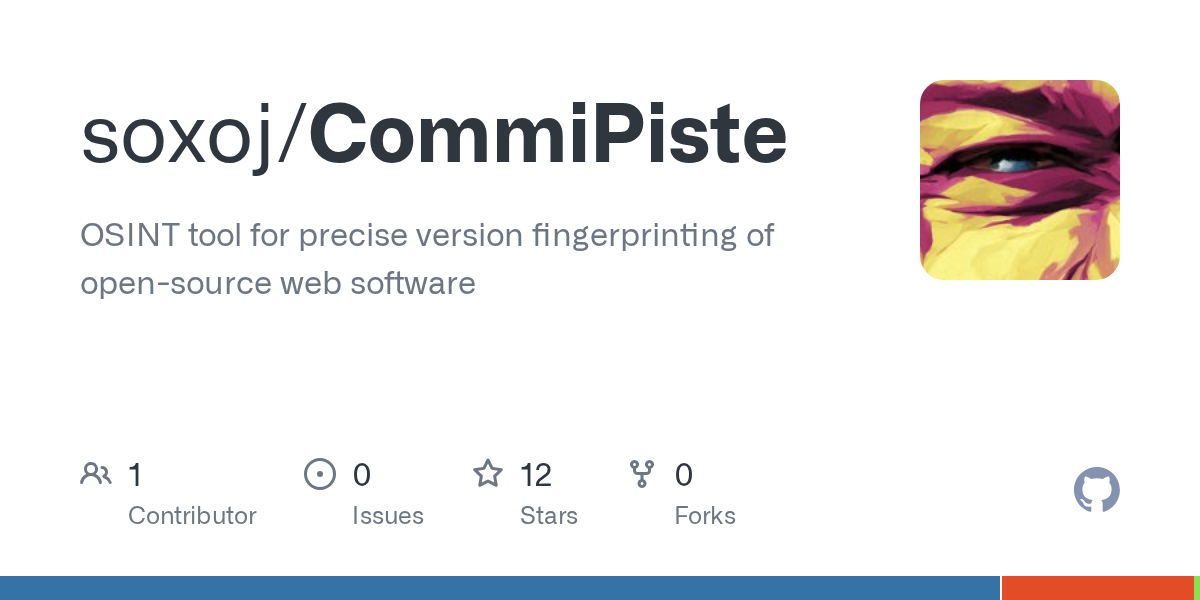 soxoj/CommiPiste: self-hosted tool for developers and homelabbers