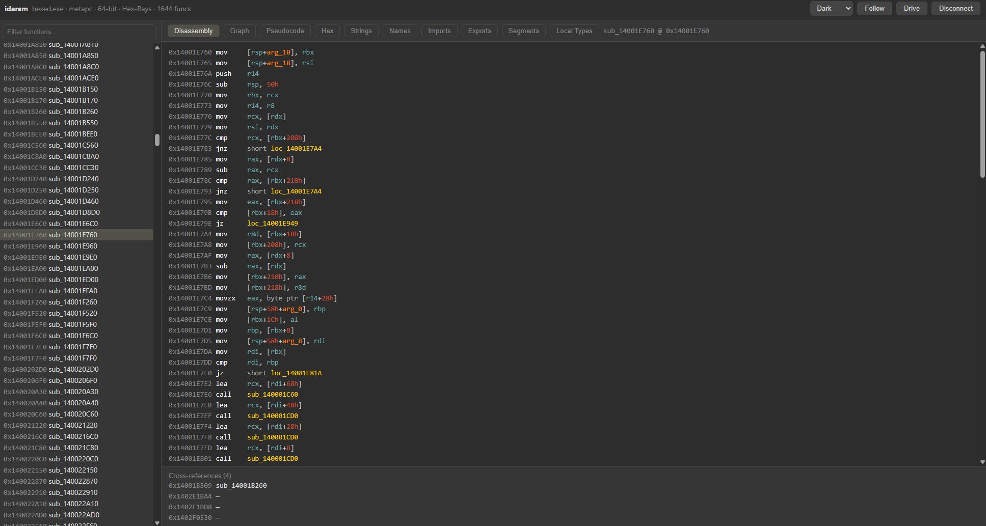 xsslize/idarem: iDA runs on a workstation