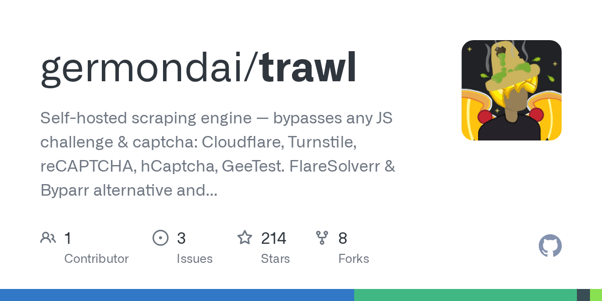 germondai/trawl: self-hosted tool for developers and homelabbers