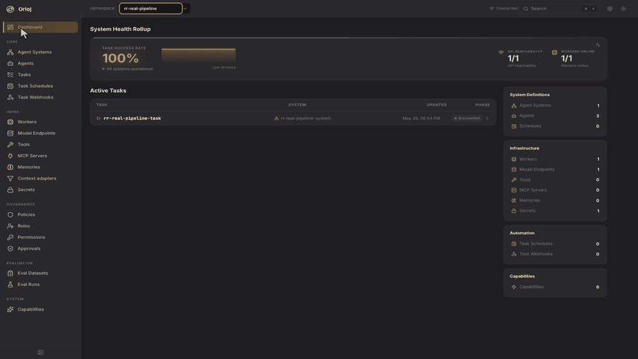 OrlojHQ/orloj: agents are infrastructure.
