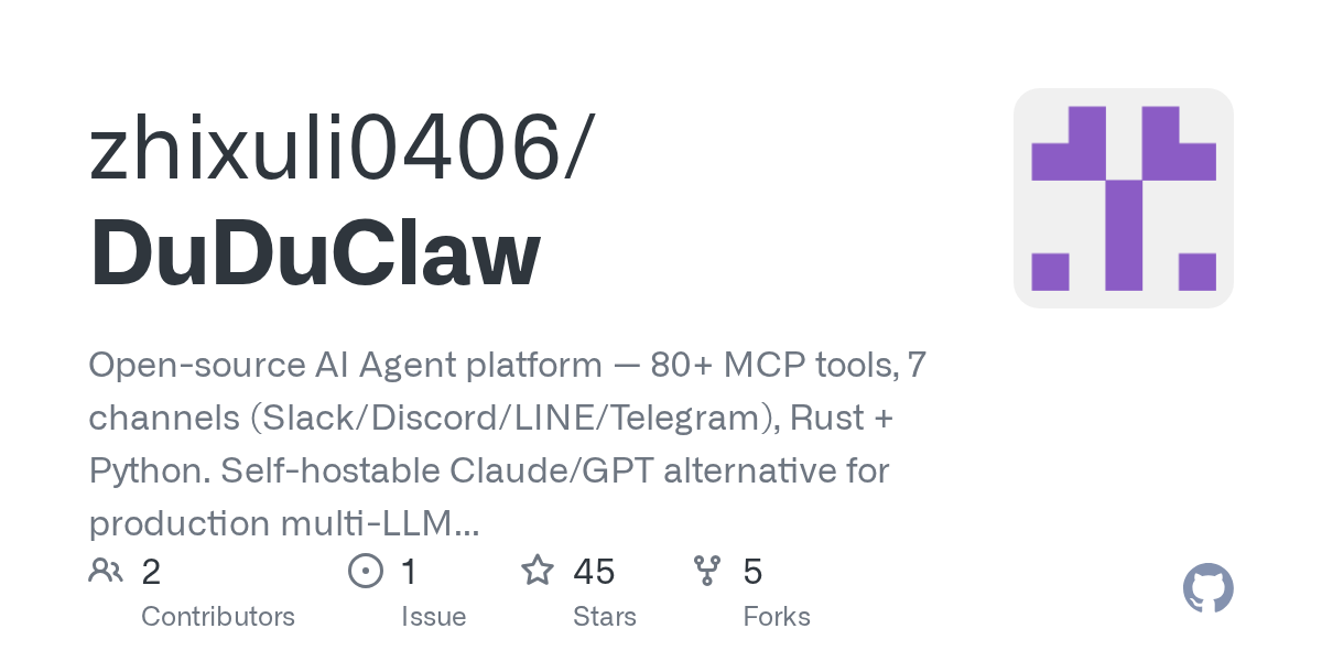 zhixuli0406/DuDuClaw: aI Runtime (brain) — Claude Code / Codex / Gemini / Antigravity / OpenAI-compat