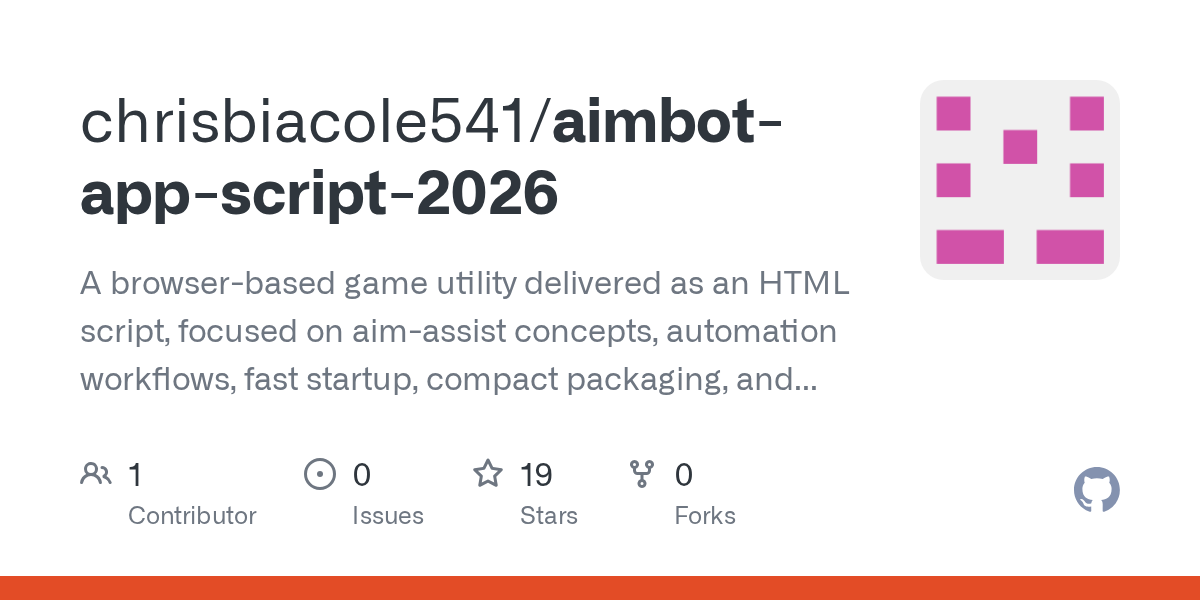 chrisbiacole541/aimbot-app-script-2026: aimbot app v2026 - Game Script Utility 2026